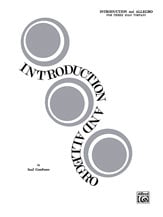 INTRODUCTION AND ALLEGRO TIMPANI cover Thumbnail